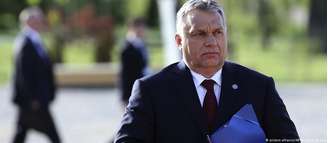 Viktor Orbán, premiê da Hungria, recebeu os líderes do Grupo de Visegrad em Budapeste nesta quinta-feira
