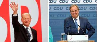 Scholz, social-democrata, e Laschet, conservador, têm chances de governar a Alemanha