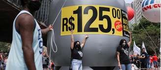 Alta no preço do botijão de gás tem sido lembrada em protestos contra o governo federal
