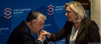 Varsóvia recebeu líderes da extrema direita europeia como Viktor Orbán e Marine Le Pen