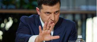 Zelenski divulgou mensagem à população após ataque 