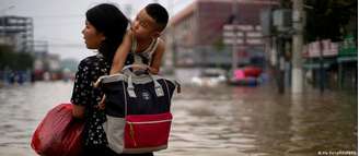 Enchente na China, 2021: desastres climáticos tendem a reforçar desvantagens existentes