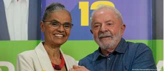 Marina Silva e Lula 