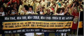 Protesto contra violência racial e de gênero em São Paulo, 25/07/2022