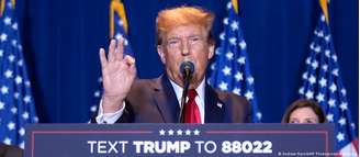 Trump já soma 244 delegados. Um candidato precisa garantir 1.215 para conquistar a indicação republicana