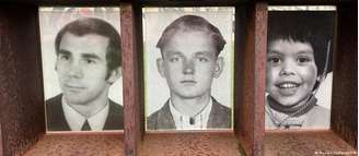 Czeslaw Kukuczka (no meio) foi morto ao cruzar a fronteira para Berlim Ocidental em 1974
