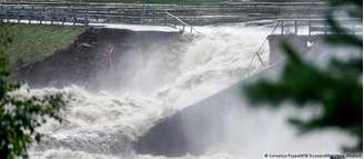 Em agosto de 2023, dias de chuva forte causaram rompimento da represa norueguesa de Braskereidfoss