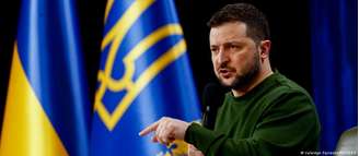 Zelenski conta com apoio considerável dos ucranianos que vivem no país ou no exterior, segundo pesquisas recentes