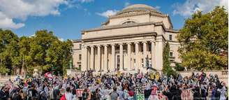 Protestos pró-palestinos em universidades nos Estados Unidos estão na mira de Donald Trump