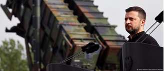 "Apoio americano à Ucrânia, à nossa defesa e ao nosso povo é do nosso interesse comum", disse presidente ucraniano Volodimir Zelenski