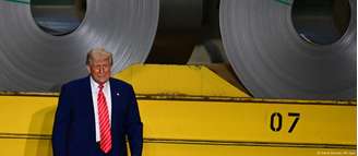 Aço e alumínio estão entre os produtos mais taxados por Trump, com alíquota de 50% desde o início de junho
