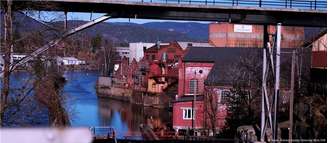 Lugarejo de pouco mais de 2 mil habitantes, Ulefoss fica no sul da Noruega