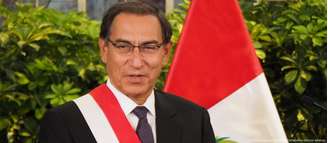 Martín Vizcarra, que governou o Peru entre 2018 e 2020