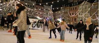 Mercado de Natal em Varsóvia. Autoridades não revelaram qual cidade era alvo do ataque para não "criar pânico"