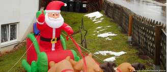 Em algumas regiões da Europa a neve anda em falta no Natal, que tradicionalmente tem paisagens brancas