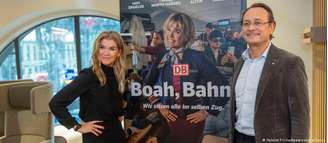 Campanha era protagonizada pela comediante Anke Engelke, famosa na Alemanha