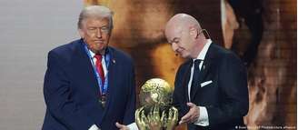 Presidente dos EUA, Donald Trump, vem se aproximando da Fifa e do seu presidente, Gianni Infantino