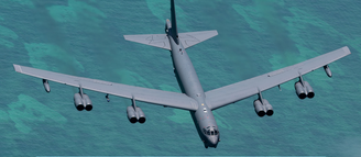 Bombardeiros B-52 são da Boeing