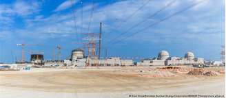 A usina nuclear de Barakah, nos Emirados Árabes Unidos