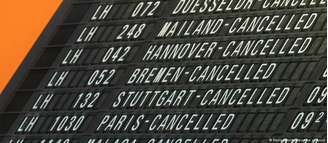 Segundo o sindicato dos pilotos VC, a paralisação impacta 84% dos trechos da Lufthansa