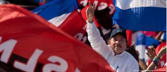 Em 2025, Constituição da Nicarágua definiu que o presidente Daniel Ortega (foto) governa ao lado de sua esposa, Rosario Murillo, como "copresidentes" 