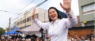 Keiko Fujimori concorreu à Presidência pela quarta vez, tendo chegado ao segundo turno nas três campanhas anteriores