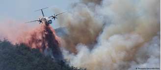 Incêndios se espalham à medida que as temperaturas voltam a subir em um continente marcado pela recente onda de calor 