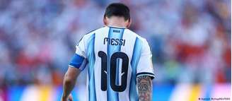 Messi liderou a equipe albiceleste até a final, contra a Espanha