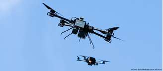 O uso de drones interceptadores é uma das formas de defesa contra ameaças pelo ar