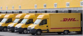 A transportadora alemã DHL foi a que mais recebeu dinheiro de volta