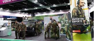 Bundeswehr se apresenta durante feira de games, em Colônia