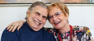 O casal de atores Tarcísio Meira e Glória Menezes, ícones da teledramaturgia