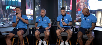 André Rizek, Paulo Nunes, D'Alessandro e Felipe Melo