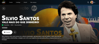 +SBT, plataforma de streaming gratuita do SBT