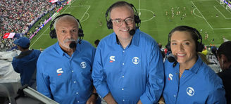 Ana Thais foi comentarista da Globo em jogos da Seleção
