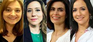 Larissa, Carolina, Giuliana e Maria: coberturas de destaque (Fotos: Reproduções/Instagram e Divulgação/TV Globo)