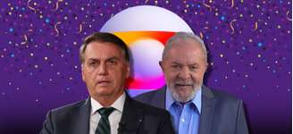 Bolsonaro e Lula foram poupados na transmissão da Globo
Fotomontagem: Blog Sala de TV