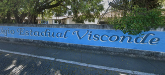 Fachada do Colégio Estadual Visconde de Itaboraí