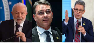 Lula lidera no primeiro turno e empata com Flávio e Zema no segundo turno