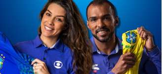 Renata Silveira e Richarlyson Barbosa protagonizam momento relevante da transmissão esportiva na TV