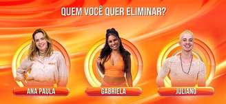 Ana Paula, Gabriela e Juliano Floss estão no Paredão desta semana no BBB 26