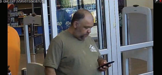 Imagem de câmera de segurança em mercado auxiliou a polícia a encontrar Flavio