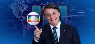 Bolsonaro quer dar entrevista ao vivo à Globo, mas a emissora não demonstra interesse em dar visibilidade positiva ao presidente