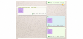 Relatório da PF mostra que Vorcaro e Moraes se comunicavam por imagens de visualização única