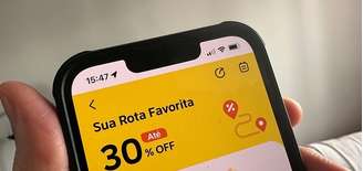 Rota Favorita, nova funcionalidade da 99, dá descontos para quem faz os mesmos trajetos