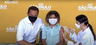 Caetano de Jesus Moreira foi primeira criança vacinada com CoronaVac no Brasil
