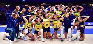 Seleção feminina de vôlei foi campeã em Macau 