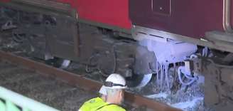 Linha 9-Esmeralda teve descarrilamento do trem no sentido Osasco na noite do último domingo, 26