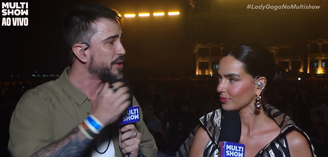 Guilherme ao lado de Laura Vicente