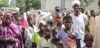 De 1,3 milhão de nigerianos deslocados internos, 743 mil são menores de idade, segundo Unicef